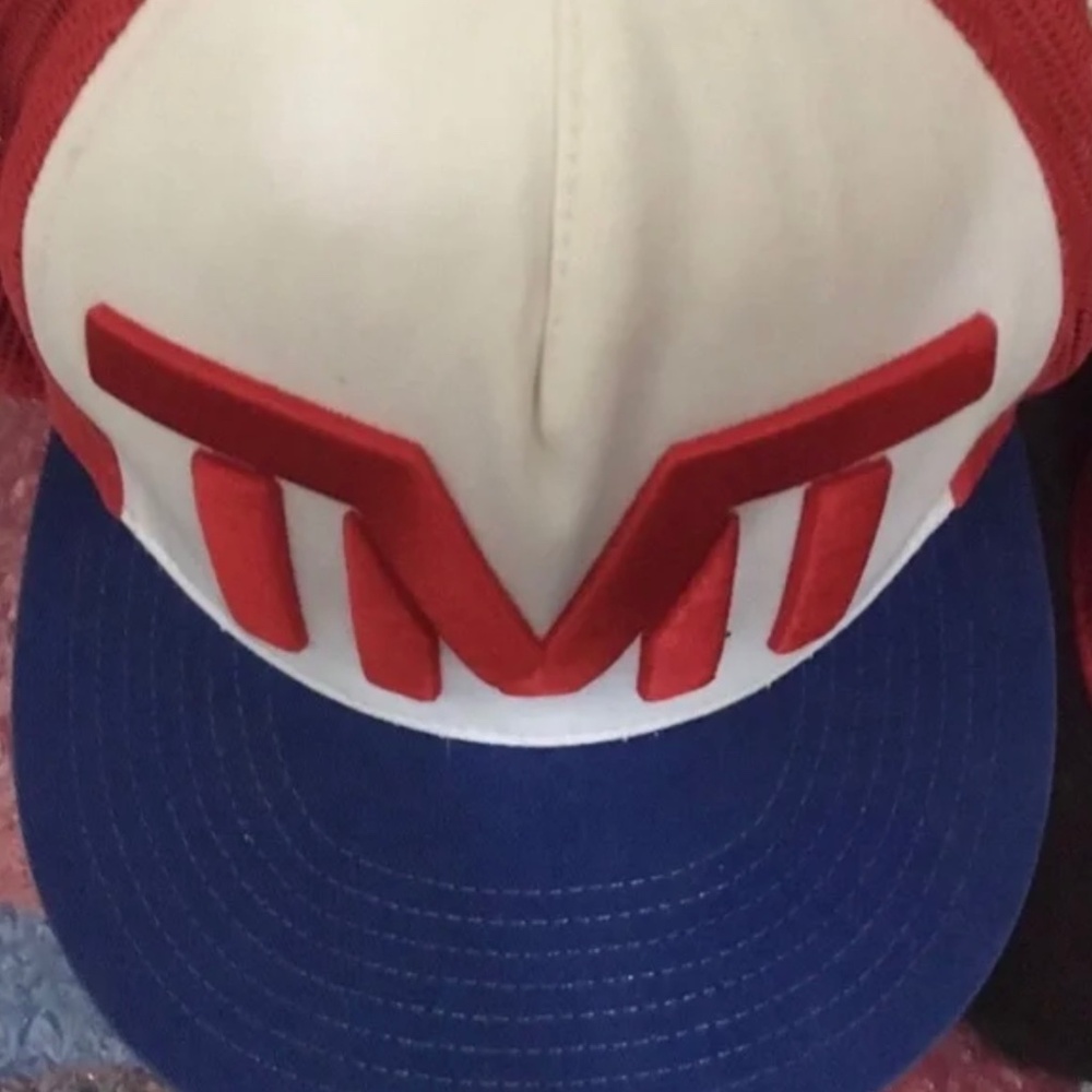 Men’s TMT The Money Team Hat Floyd Mayweather Boxing Snapback Trucker Red Blue